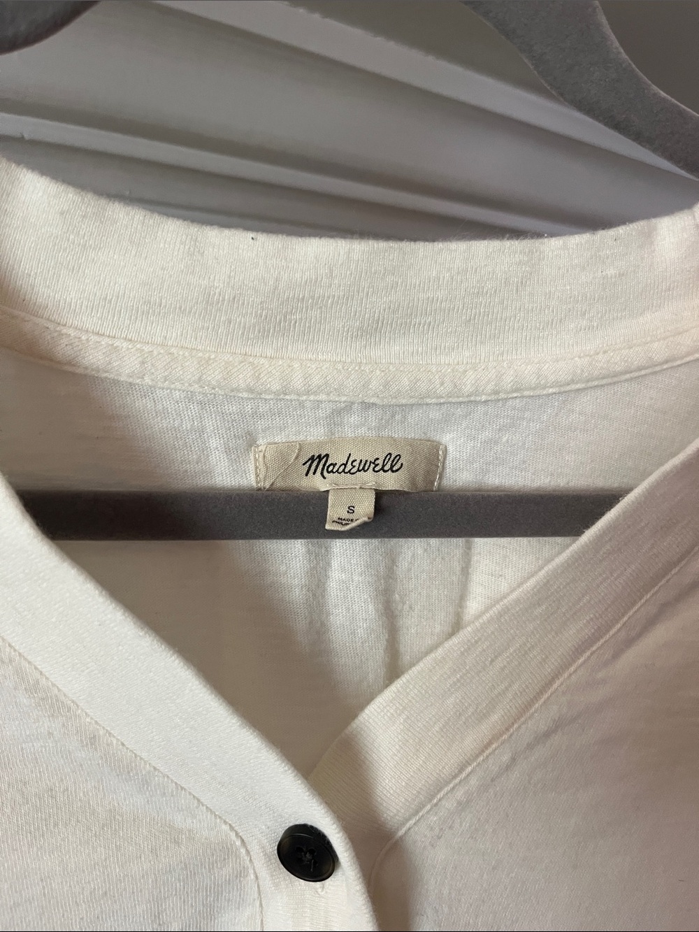 Madewell Henley Tee - Picture 4 of 6